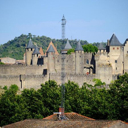 Mon Toit Carcassonnais •Hypercentre •Terrasse •Vue Apartment Carcassonne Bagian luar foto